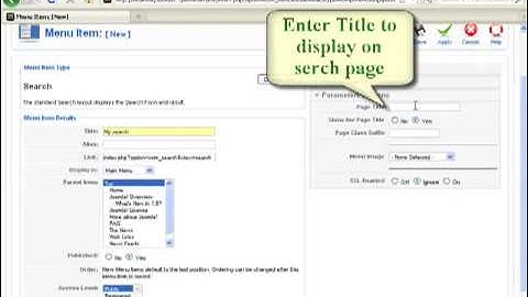 How to create custom search option in joomla 1.5