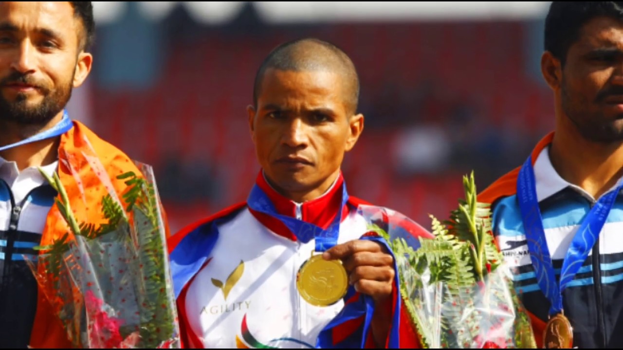 13th South asian game || merathon|| top 3 finishing line|| nepal