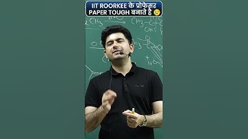 😱IIT Roorkee में Professor ने Hard Paper बना दिया लेकिन में बच गया 😀#shorts #iit #jee #reels #facts