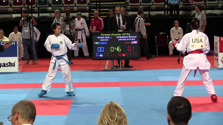 Sok WONG of Macao vs Brandi ROBINSON of United Sta...