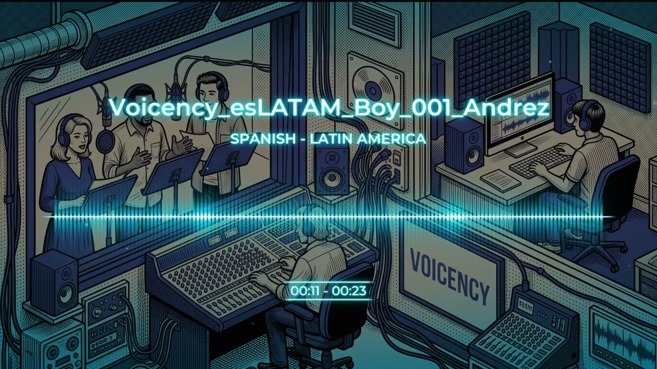 Spanish LatAm Boy Voice - Voicency_esLATAM_Boy_001_Andrez