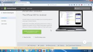 Android Studio App Development for Beginners - 2 - Installing Android Studio(part 1)