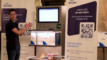 NavyBits RFID Smart Inventory demo at Odoo Roadshow Beirut 2025