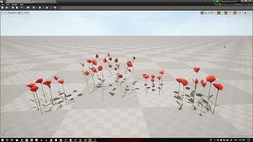 Pivot Painter 2.0 | Flower - Papaver | Unreal Engine 4
