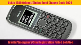 All Nokia 1280 Invalid/Emergency/No sim/Sim Registration Failed Solution 2020 Without Soft Pc Box screenshot 5