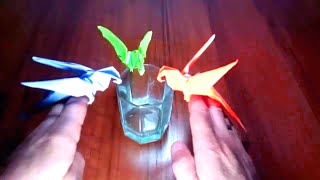 How to make an origami parrot. 🌈 INSTRUCTIONS FOR ASSEMBLING AN ORIGAMI PARROT FROM COLORED PAPER