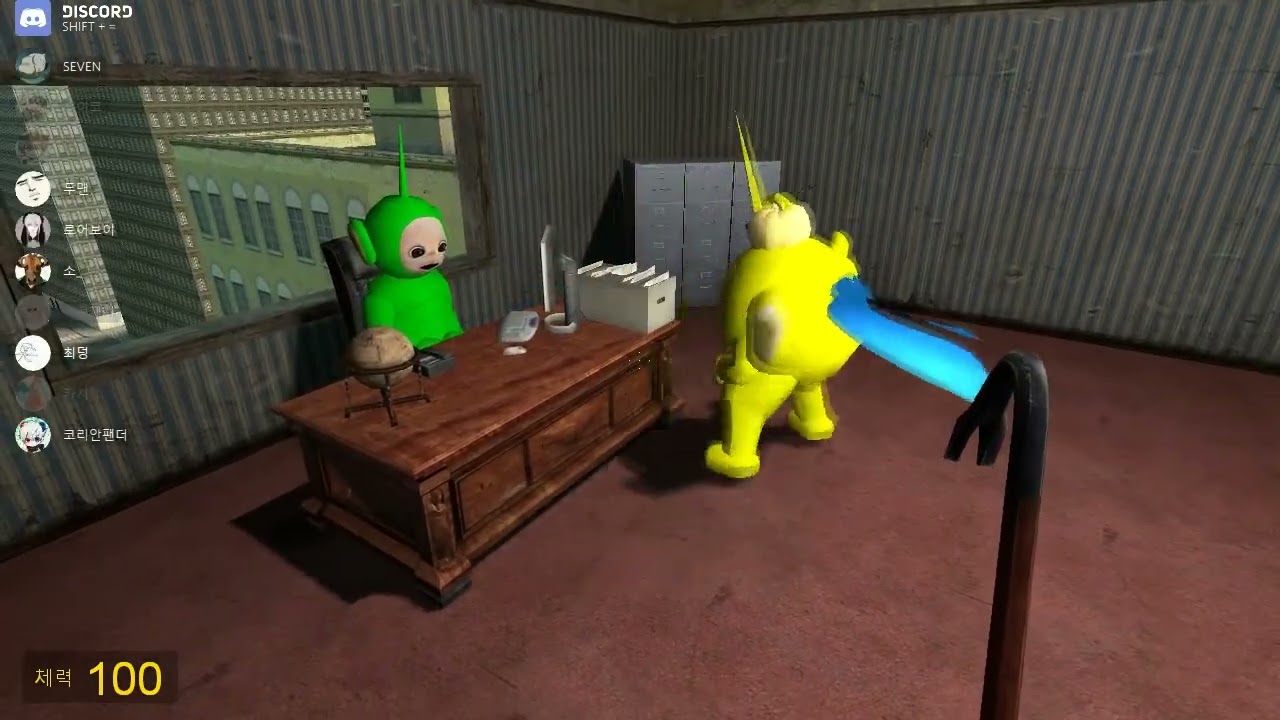 게리모드 나만 당할순 없지   보이스피싱 인생 상황극! Garry's mod