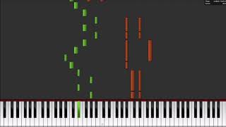 Miniatura del video "Vocaloid - Sayoko Piano Tutorial SHEET + MIDI"