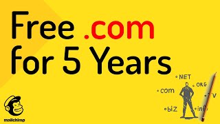 Get a free .com and website for 5 Years! April 2020
