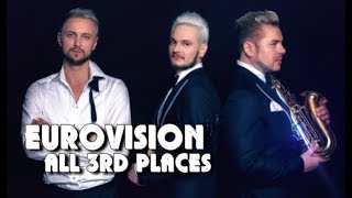 Eurovision All 3rd Positions (1957 - 2018)