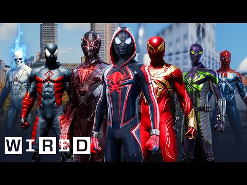 Every Spider-Man Suit From Marvel&rsquo;s Spider-Man: Miles Morales & Spider-Man Explained | WIRED