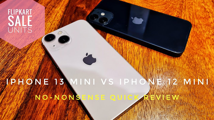 Difference between iphone 13 mini and iphone 12 mini