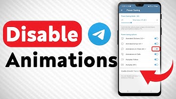 How To Disable Animations In Telegram - Full Guide