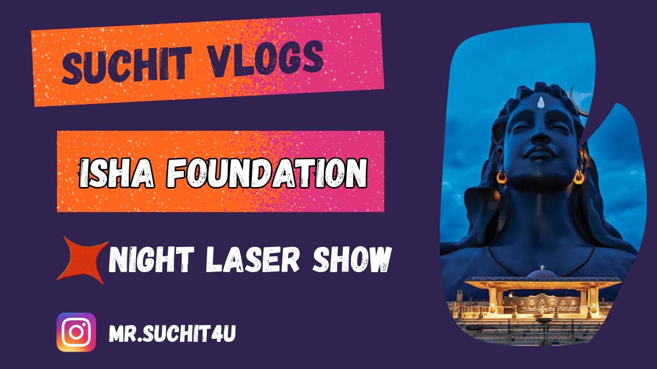 Сучить влоги |#басавакалян | #ishafoundation #chikkaballapura ￼Ночное лазерное шоу ￼Полный клип