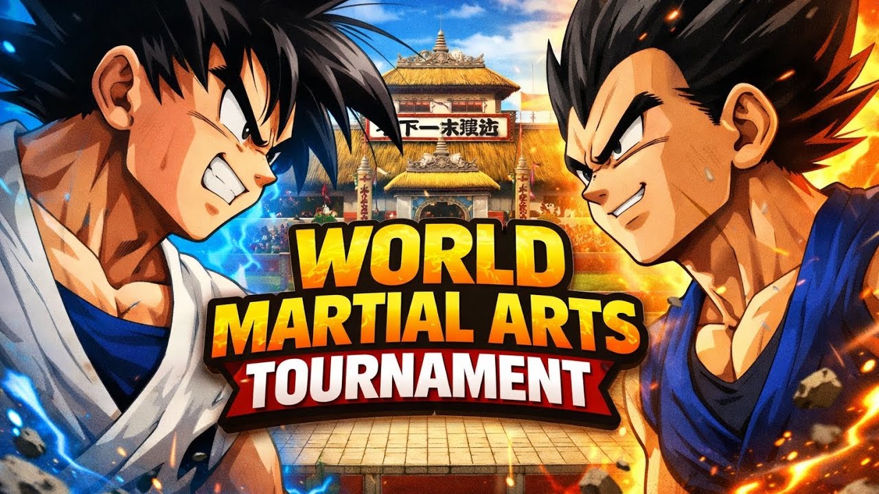 Going to the World Martial Arts Tournament! | Dragon Ball Z Kai