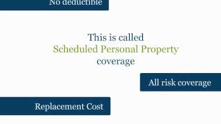 Scheduled Personal Property
