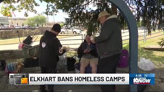 City of Elkhart passes ordinance banning homeless camping