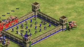 AGE OF EMPIRES 2 DEFINITIVE EDITION: MONKS VS CAMEL RIDER #ageofempires2 #aoe2 #rts #viral