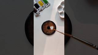 Eye in focus | Acrylic on Clay tablet | resin art shorts trending edit reels