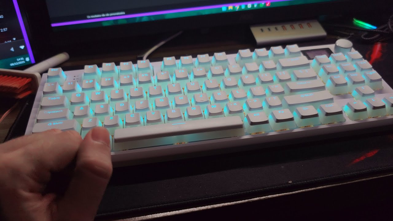 dando upgrade no attack shark k86