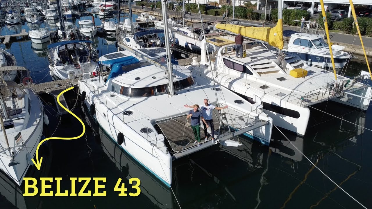 Visite du FOUNTAINE PAJOT BELIZE 43 ⛵️ NOUVEAU MEDUSA ? Episode 39 Recherche d'un Catamaran