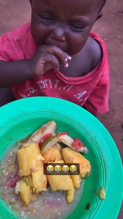 small girl crying to hungry 🥺#girl #hungry #shorts #short #africa #children #help #trending