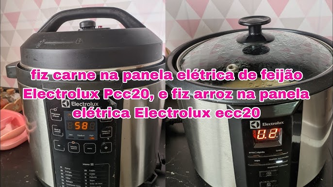 Panela de Pressão Elétrica PCE20 5L Prata - Electrolux on Vimeo