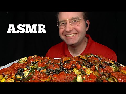 ASMR Ratatouille MUKBANG (No Talking) Cooking & Eating Sounds