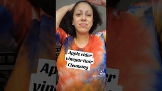 Apple Cider Vinegar Hair Cleanse