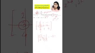 #cofactor#matrix #diplomamaths #mcq #polytechnic2ndsemester #gtuimp#priyankamam#prameymathsclasses