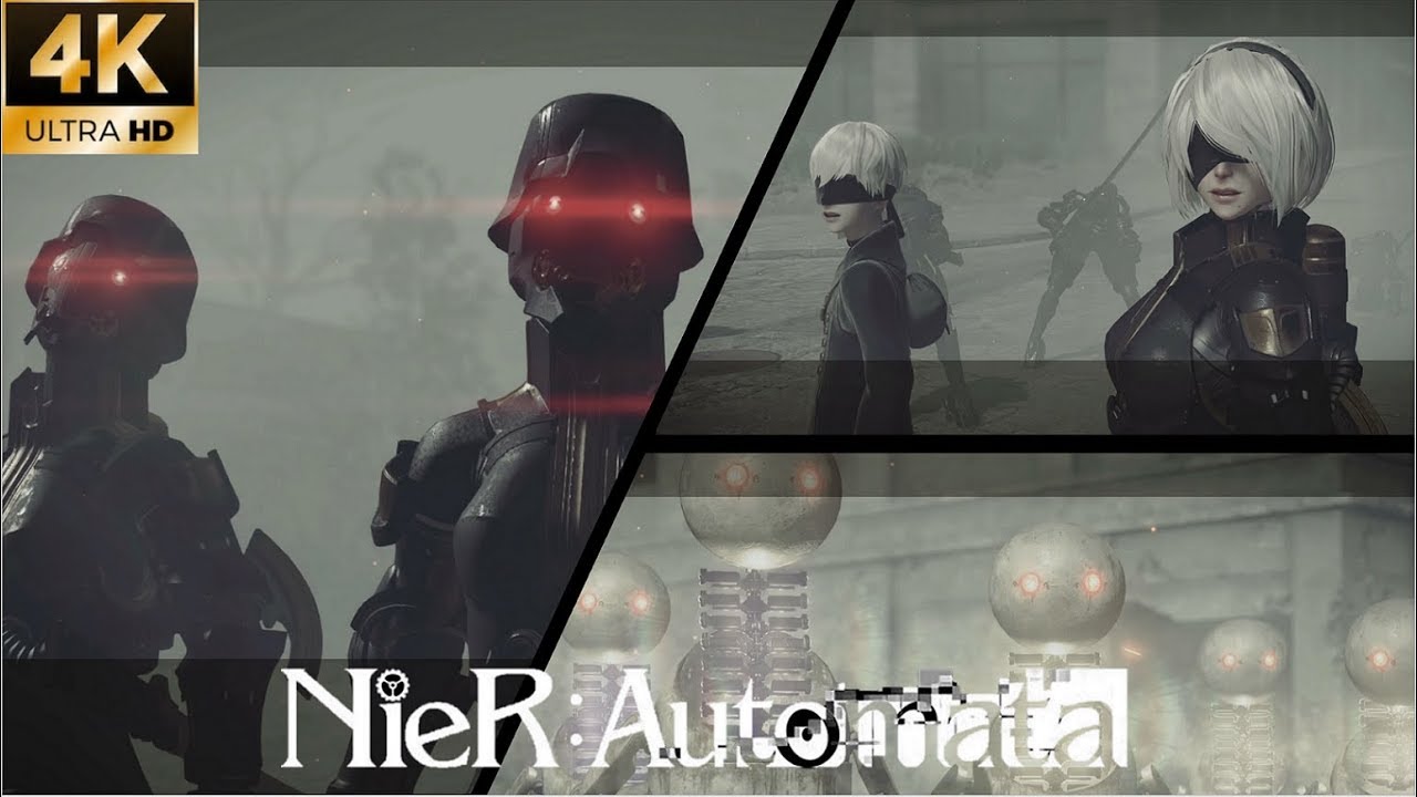 4k 60fps ニーア オートマタ Nier Automata 30 Youtube