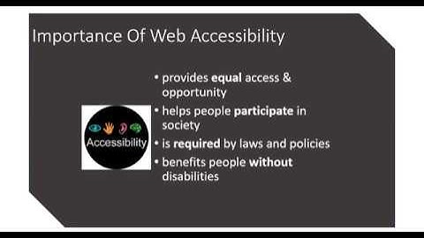 Accessibility guidelines for web developers: WCAG (A, AA, AAA), WAI-ARIA