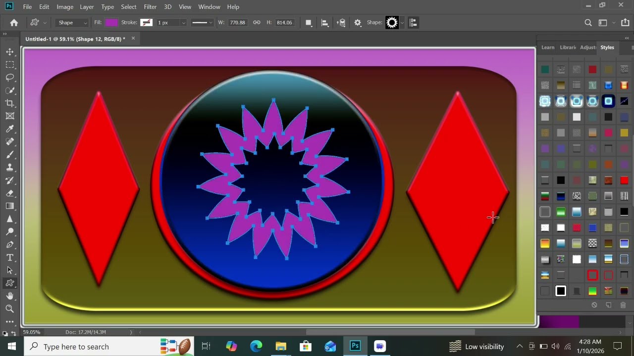 Creative professional design tips and tricks tutorial in Adobe Photoshop 