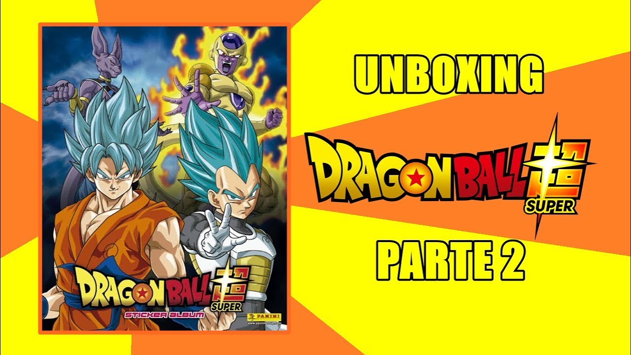 Álbum Dragon Ball Super 2 - Álbum COMPLETO (Parte 4) - UNBOXING 