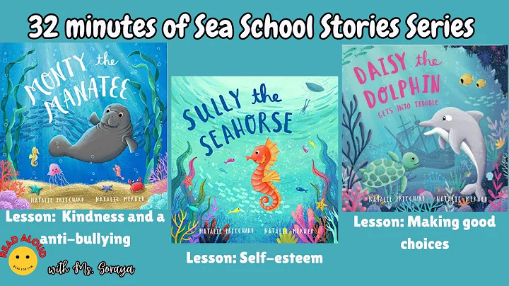 Read Aloud Books for Kids | 32 minutes Read Aloud - Sea School Stories Series Series | Read For Fun