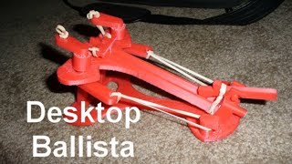 Desktop Ballista Weapon Assembly