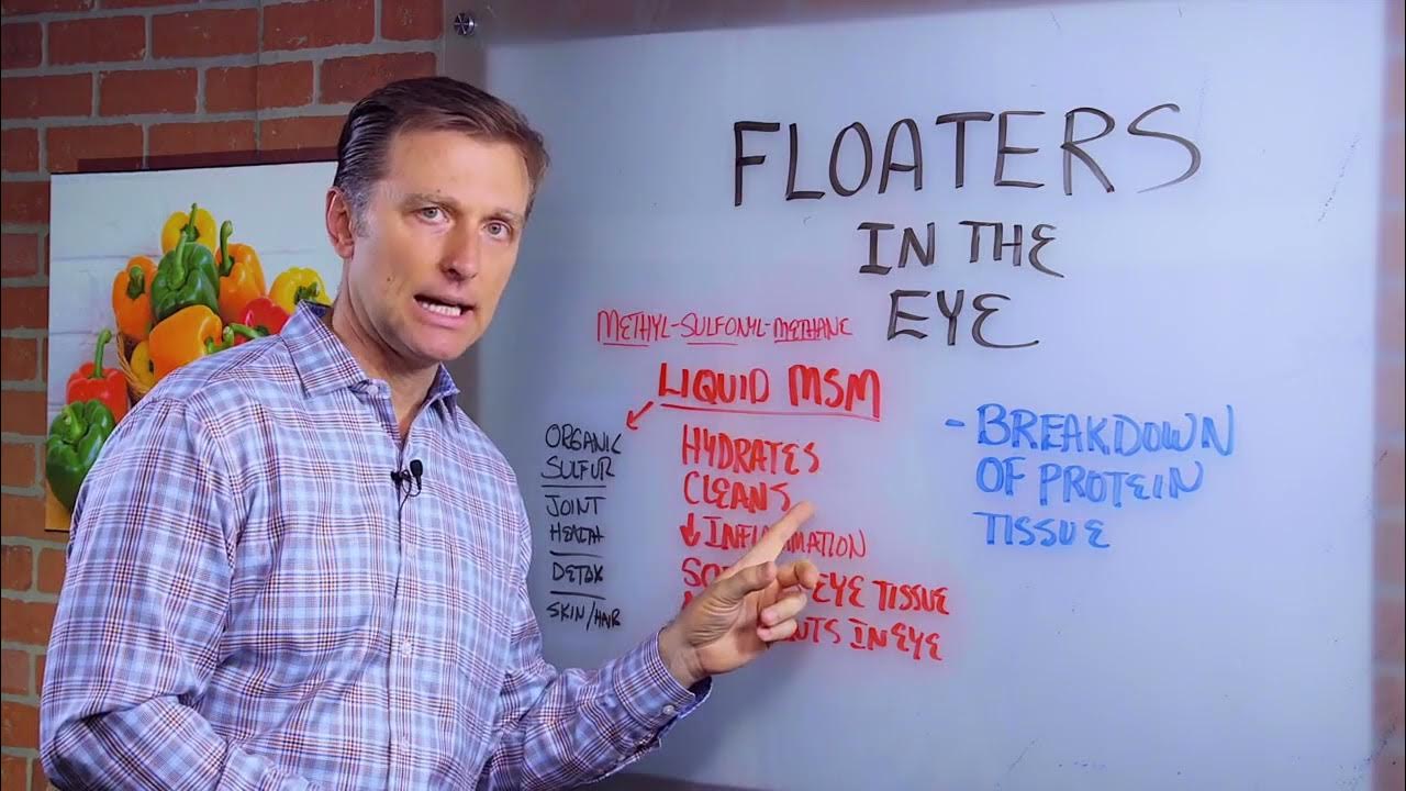How To Get Rid of Eye Floaters? Dr. Berg On Eye Floater Treatment