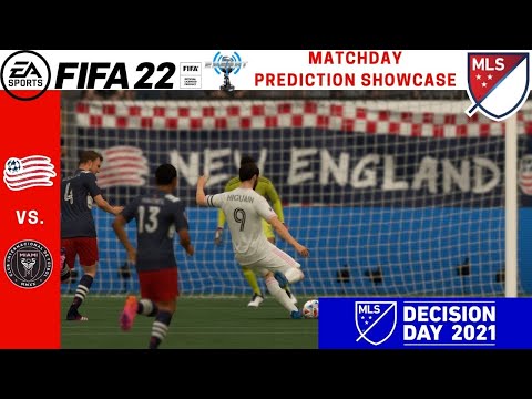 FIFA &#39;22 | MLS Matchday Prediction Showcase | New England vs. Inter Miami CF