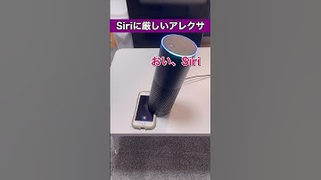 Siriにめちゃくちゃ厳しいアレクサ... #siri #アレクサ
