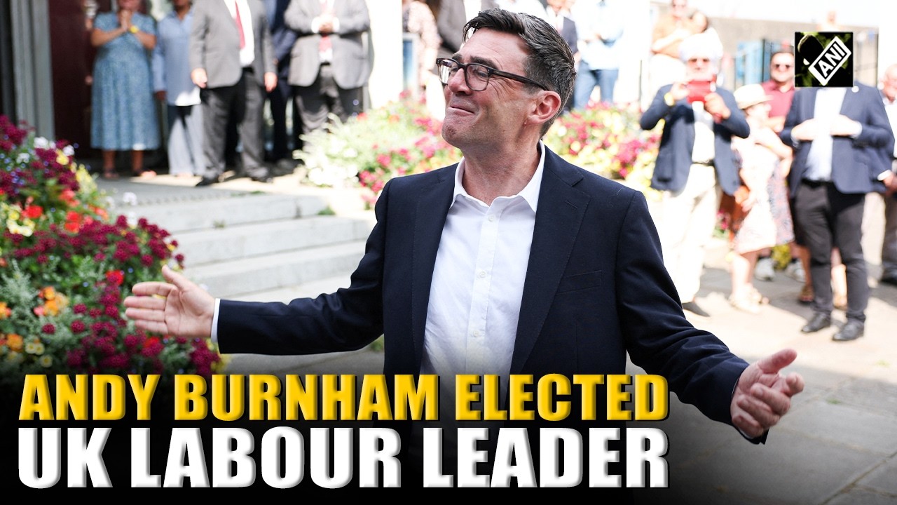 Andy Burnham Elected UK Labour Leader Andy Burnham Elected UK Labour Leader