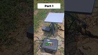 How Long Does This Solar Setup Power Starlink? #battery #experiment