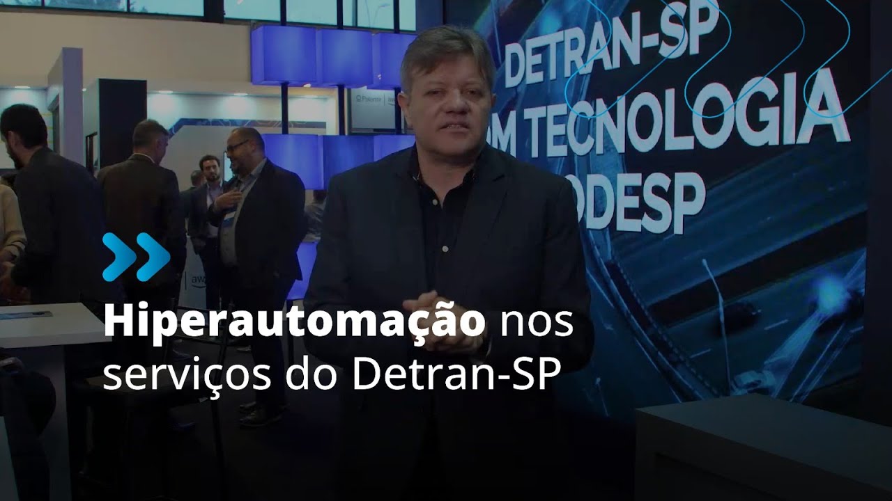 Hiperautomação nos serviços do Detran-SP