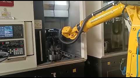 Mahajan Automation machine tending cell