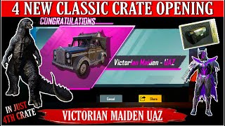NEW CLASSIC CRATE OPENING | Victorian Maiden Uaz Crate Opening | PUBG MOBILE | #BGMI | #PUBG