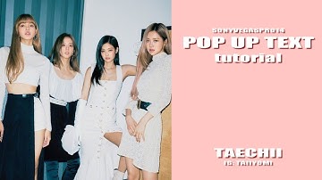 Tutorial 04: Pop Up Text [SONY VEGAS PRO14] TAECHII