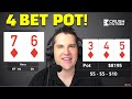 FLOPPING A STRAIGHT FLUSH in a 4 bet pot ($5000)!!!