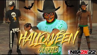 *NEW* NBA 2K22 BEST HALLOWEEN OUTFITS  CRAZY EYES, SKELETON PANTS, AND MORE!!