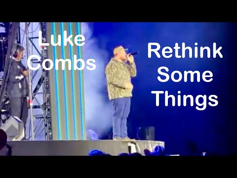Rethink Some Things | Luke Combs | My Kinda Saturday Night Tour | Ames, IA | April 11, 2026