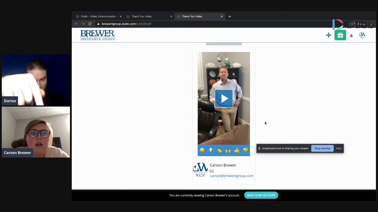 Video Marketing Demo of Dubb for Sales Growth - YouTube