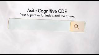 Asite Cognitive CDE | AI-powered Information Management Platform